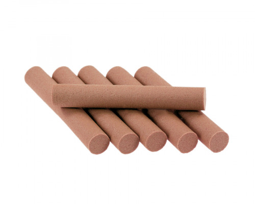 Foam Cylinders, Cinnamon, 7 mm